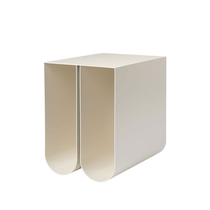 Curved bijzettafel - beige - Kristina Dam Studio