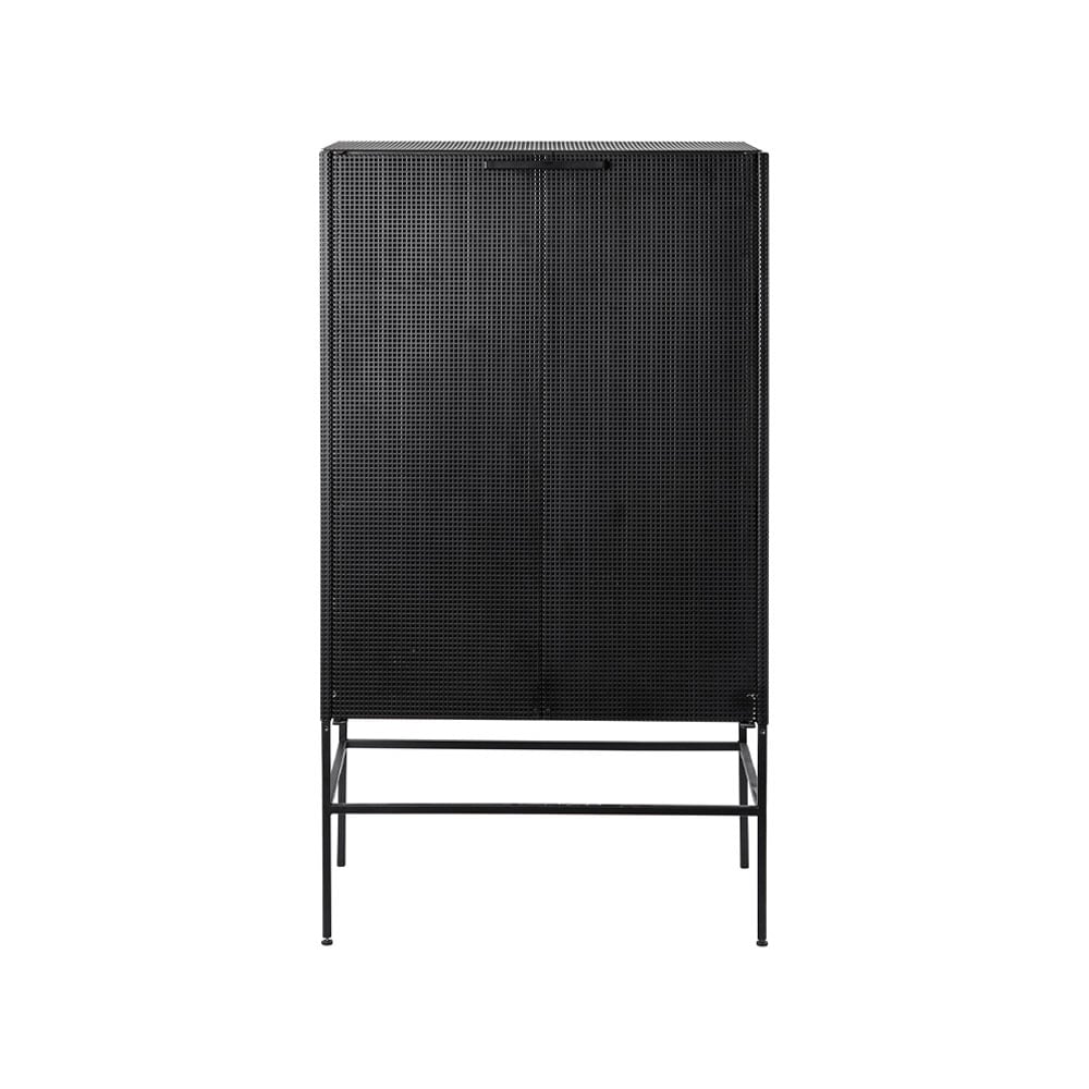 Kristina Dam Studio Grid kast black | Scandinavisch Interieur | Vitrinekasten | Zwart