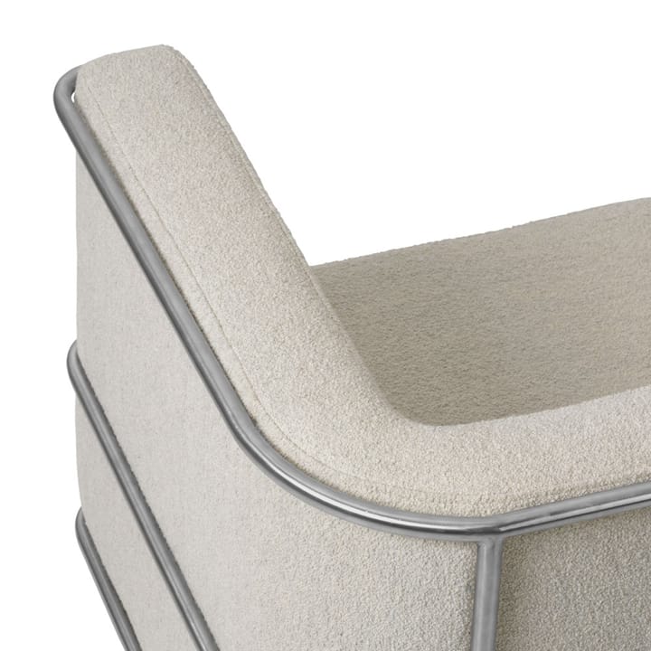 Modernist 2-zits bank - stof orsetto col.01/2 beige - Kristina Dam Studio