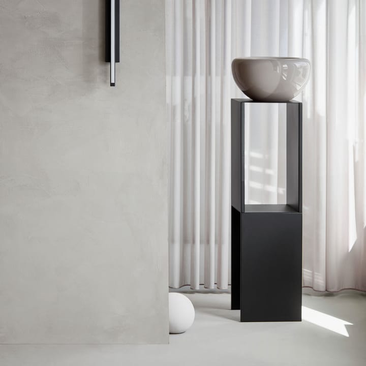 Pedestal bijzettafel, black Kristina Dam Studio