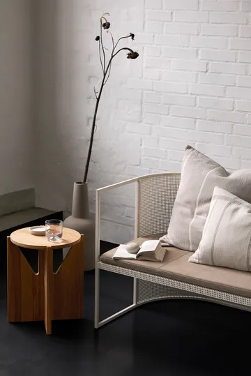 Simple kruk Ø36 cm - Warm gelakt eik - Kristina Dam Studio