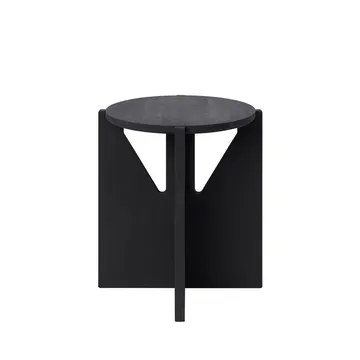 Stool kruk - oak black - Kristina Dam Studio