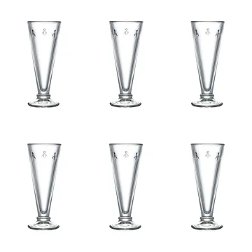 Abeille champagneglas flute 15 cl 6-pack - Transparant - La Rochère
