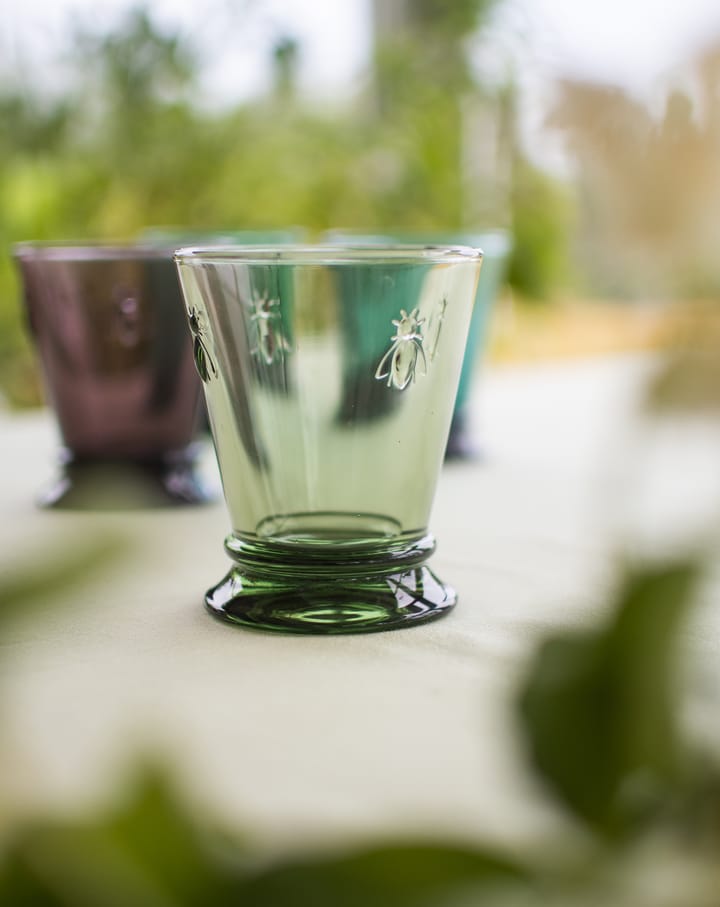 Abeille waterglas 26 cl 6-pack, Olivengroen La Rochère