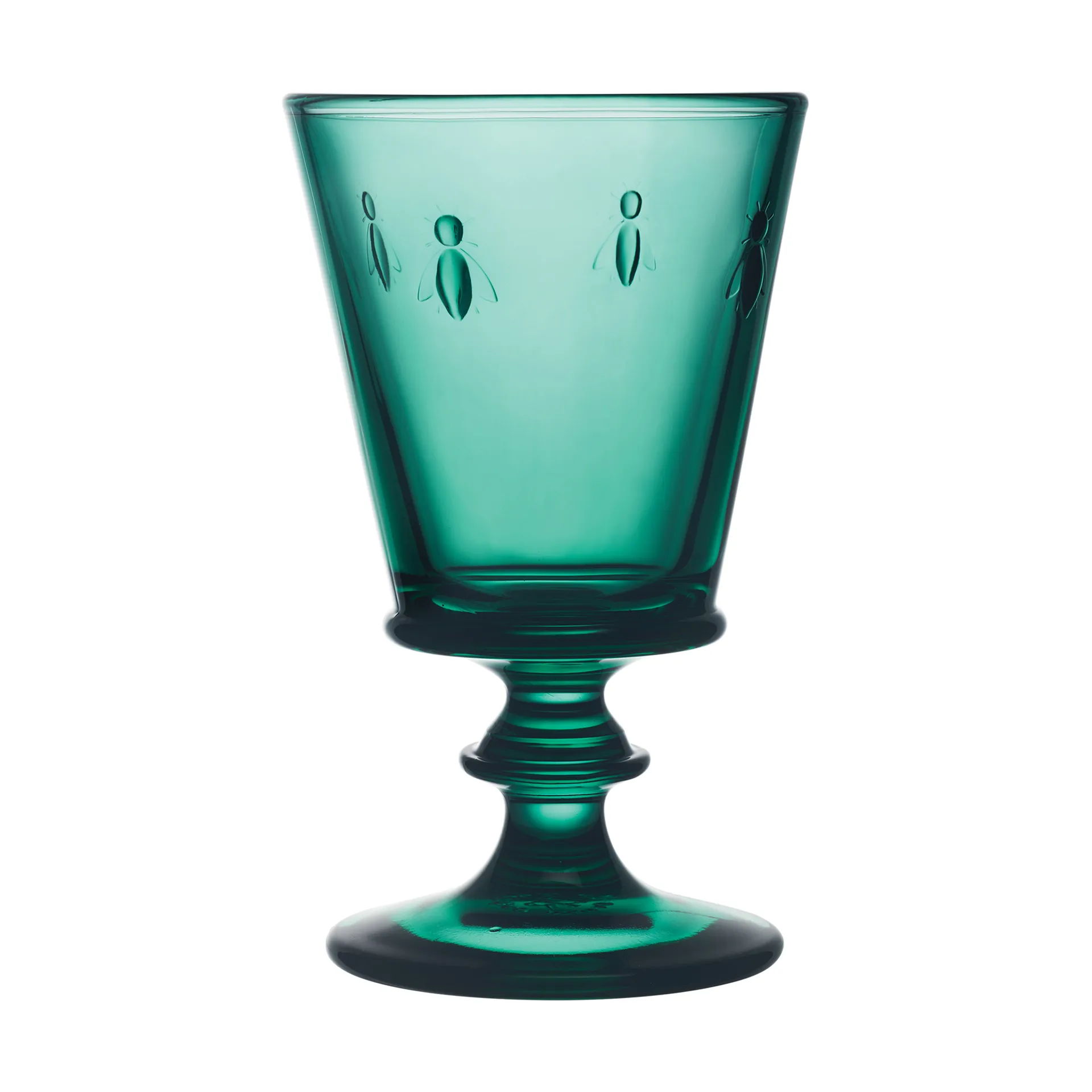 Abeille wijnglas 24 cl 6-pack, Smaragdgroen La Rochère