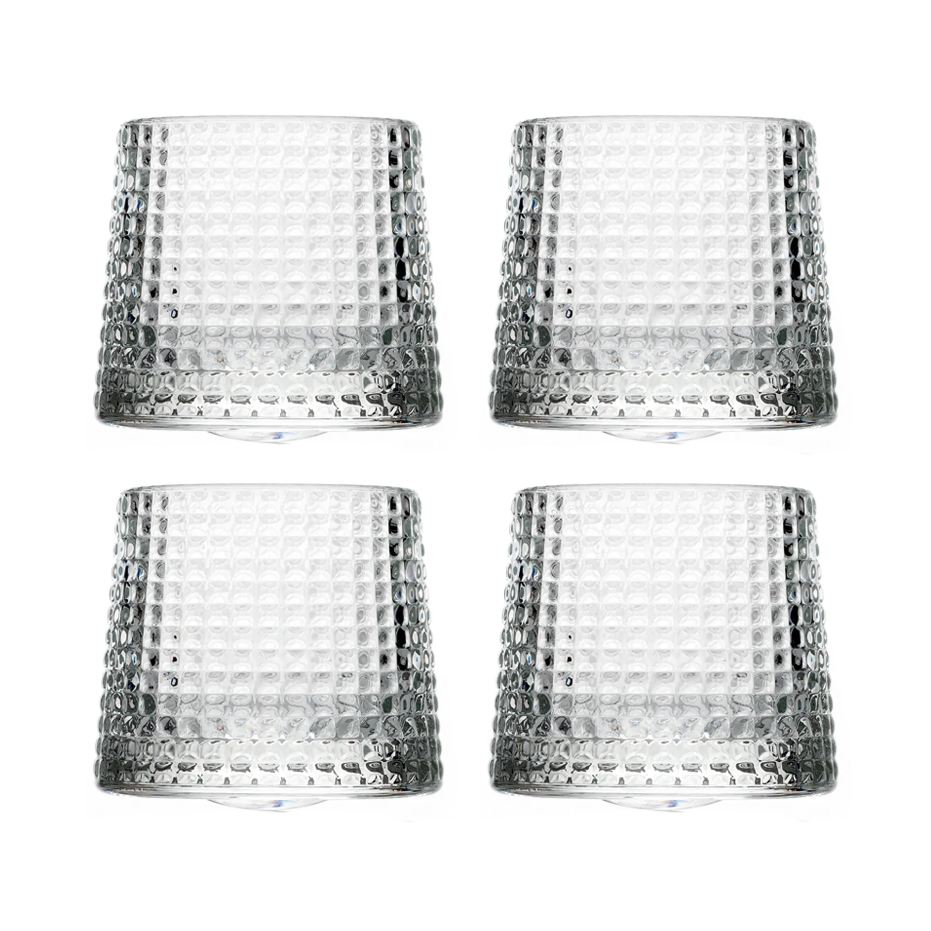 Blossom whiskeyglas 16 cl 4-pack, Transparant La Rochère