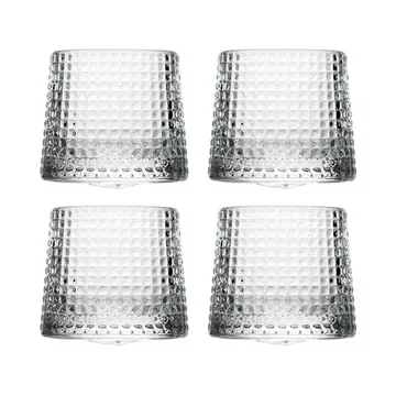 Blossom whiskeyglas 16 cl 4-pack - Transparant - La Rochère