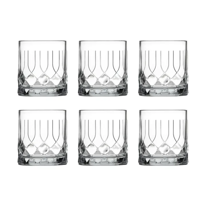 Chicago tumbler whiskyglas 6-pack - 34 cl - La Rochère