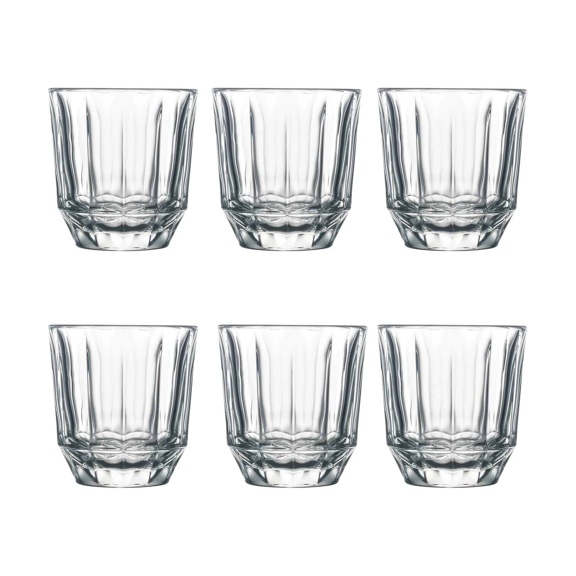 City drinkglas 25 cl 6-pack, Transparant La Rochère