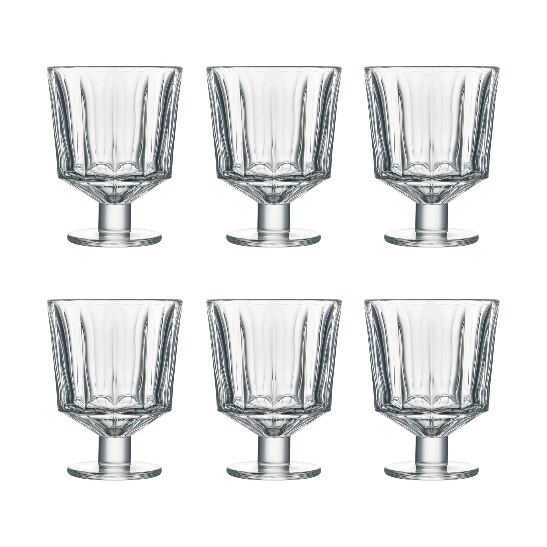 City wijnglas 26 cl 6-pack, Transparant La Rochère