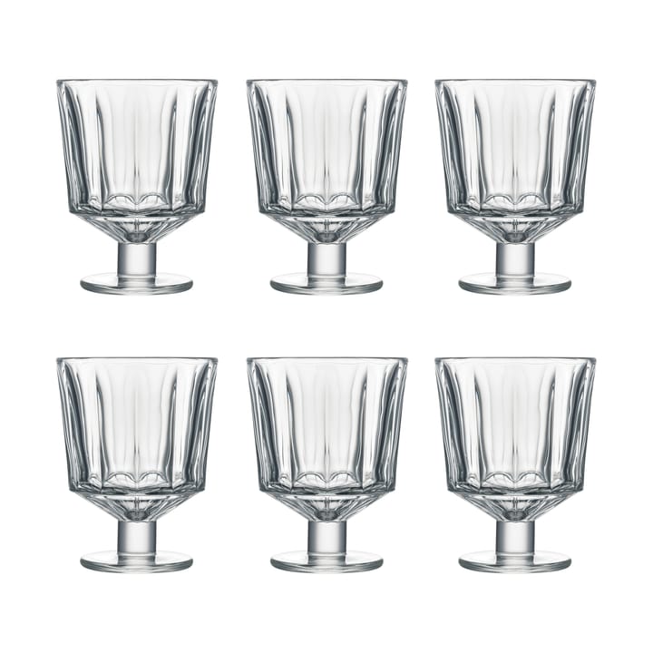 City wijnglas 26 cl 6-pack - Transparant - La Rochère