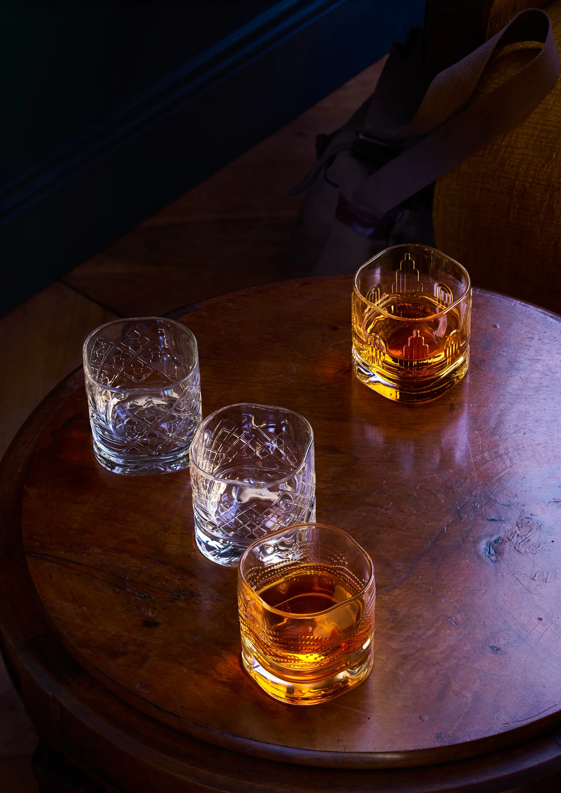 Dandy whiskeyglas 4-delig, Transparant La Rochère