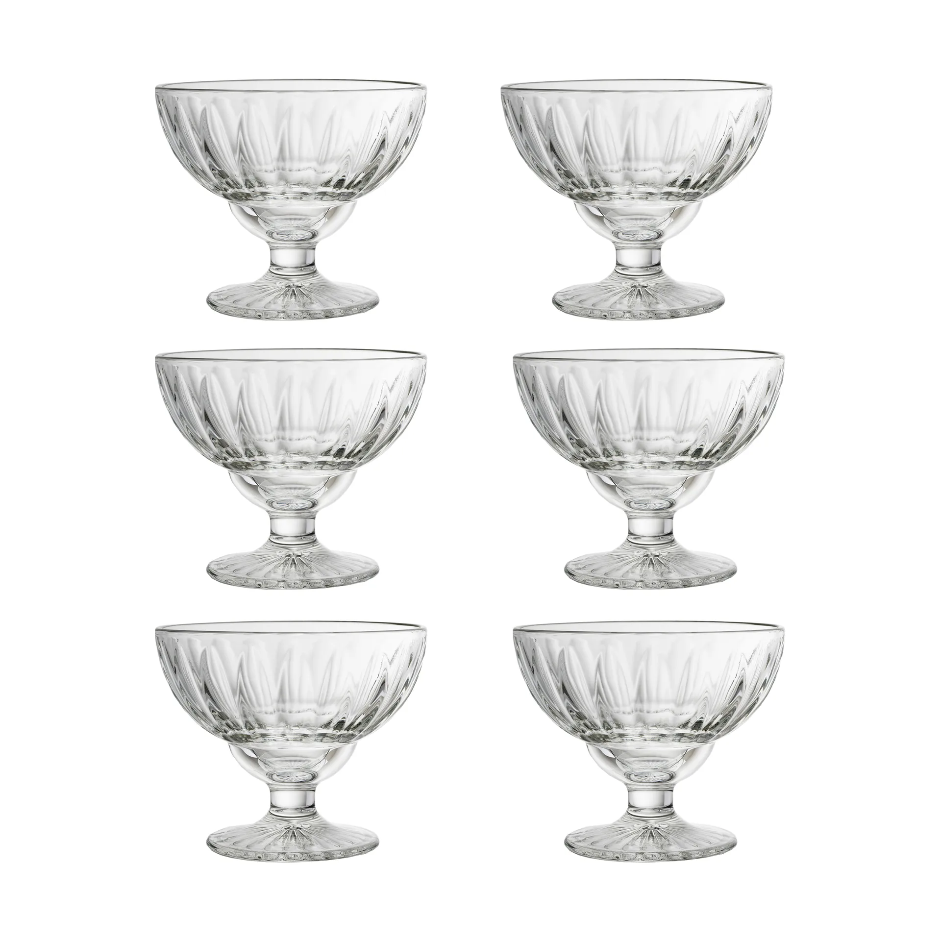 Elise kom op voet 40 cl 6-pack, Transparant La Rochère