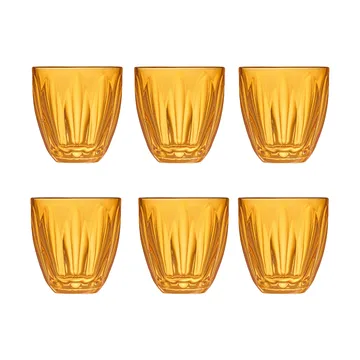 Lily waterglas 6-pack - Tangerine - La Rochère