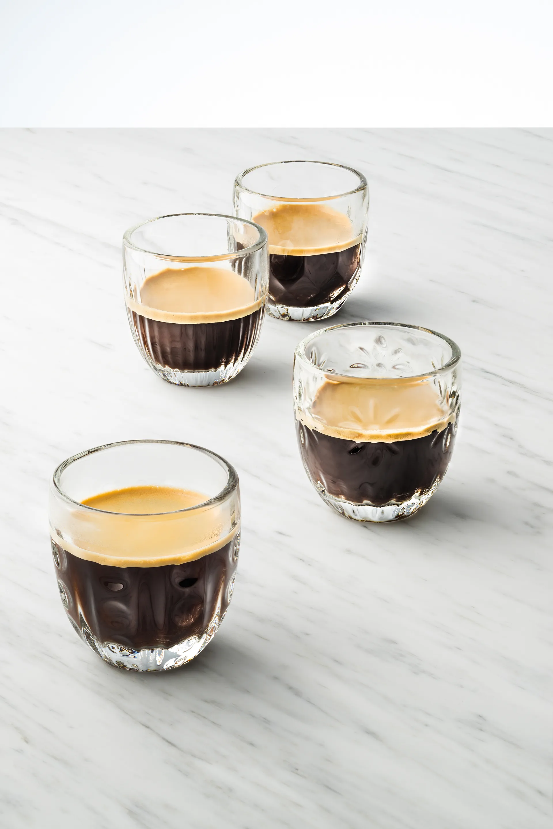 Troquet espressoglas 10 cl 4-delig, Transparant La Rochère