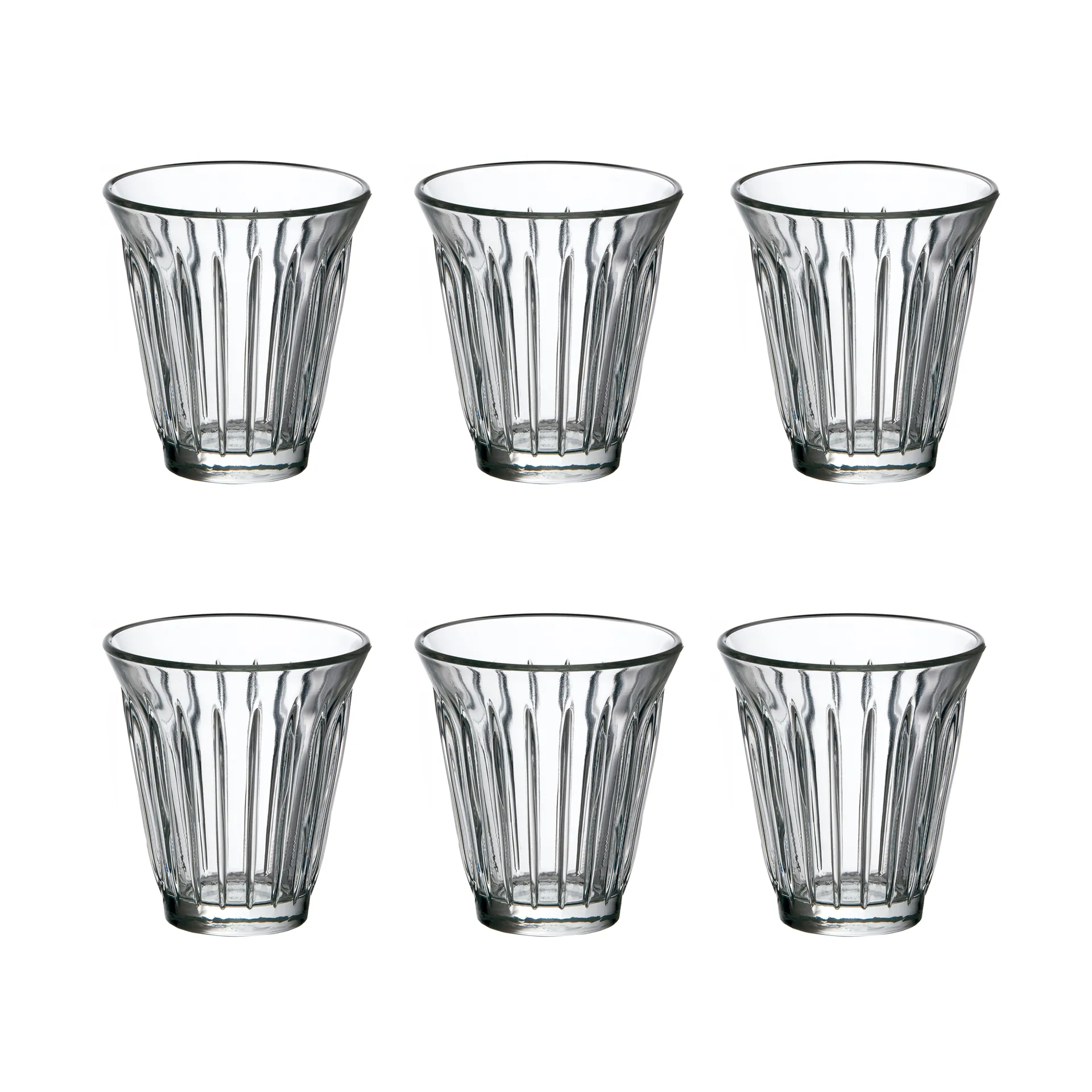 Zinc drinkglas 19 cl 6-pack, Transparant La Rochère
