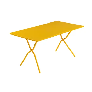 Balcony II tafel - Miel (geel), 140x80 cm - Lafuma