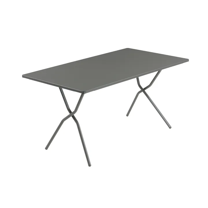Balcony II tafel - Titanium, 140x70 cm - Lafuma