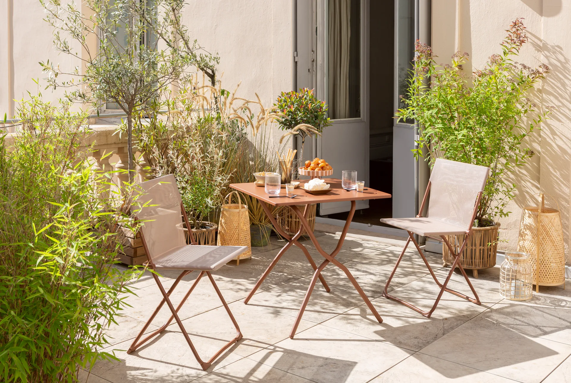 Balcony tafel, Canyon/Terracotta Lafuma