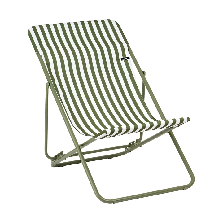 Maxi Transat Colorblock ligstoel - Rayure Moss (groen) - Lafuma