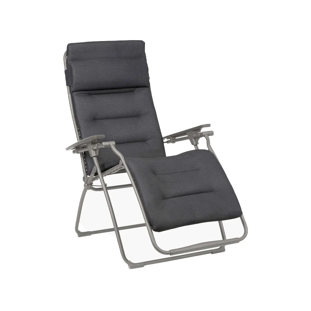 Relax 803 ligstoel, Becomfort dark grey Lafuma
