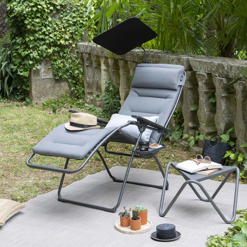 Relax 803 ligstoel, Becomfort silver Lafuma