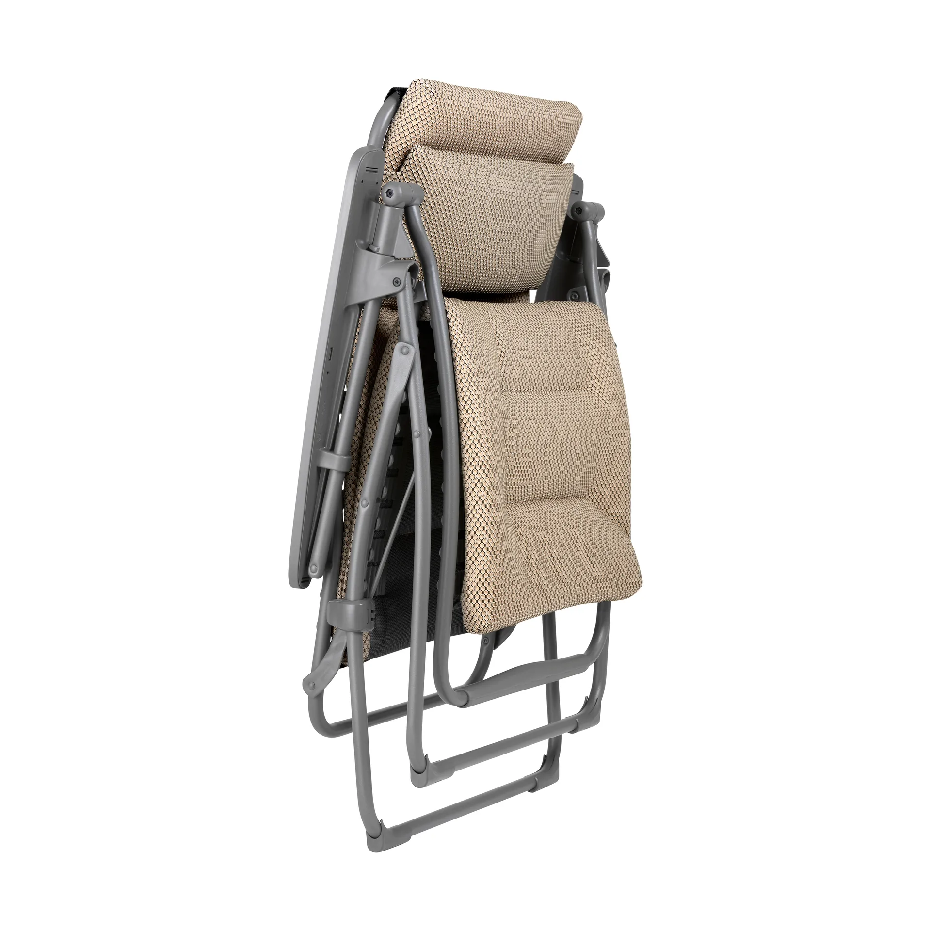Relax 803 ligstoel, Dark grey-moka Lafuma