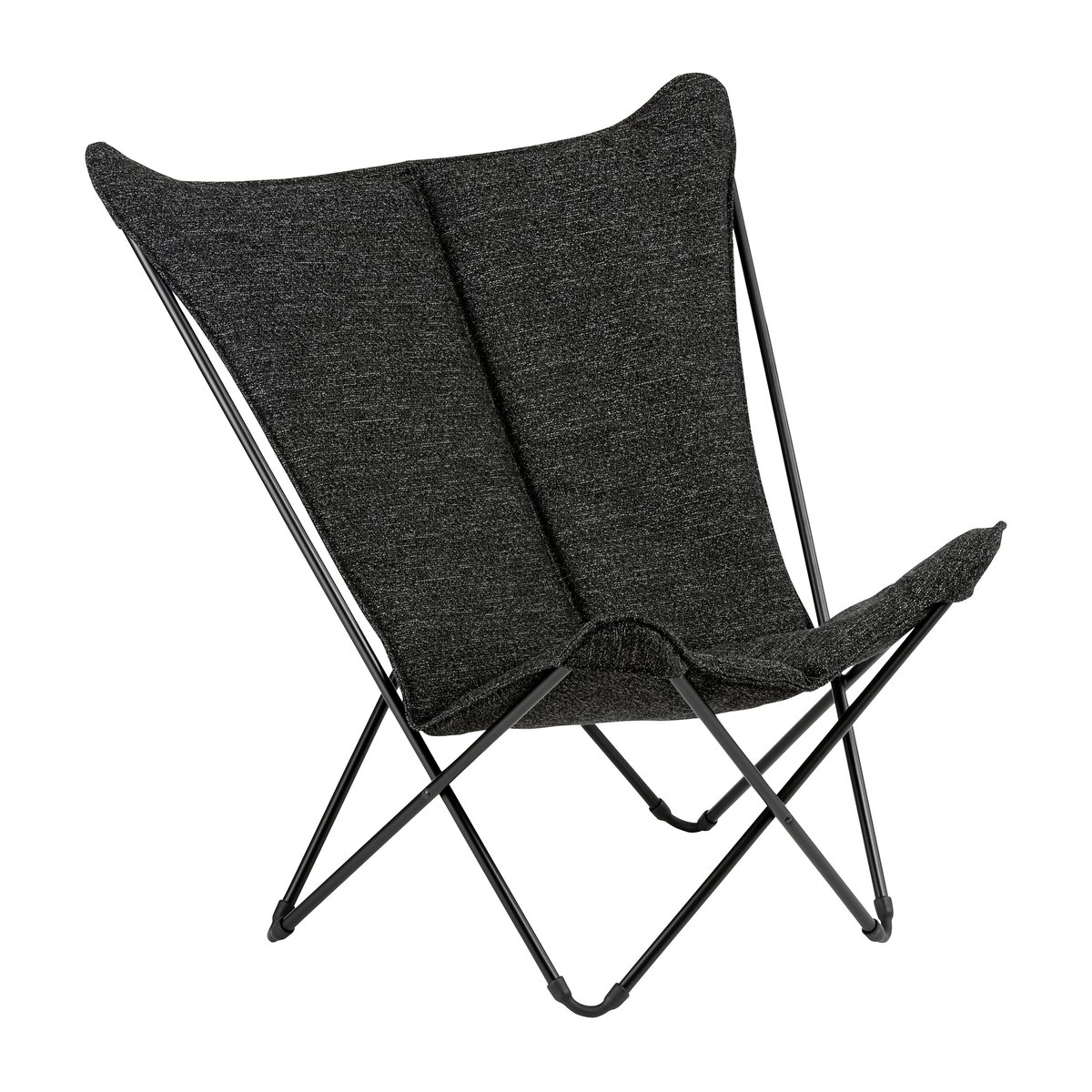 Lafuma Sphinx zonnestoel Sunbrella Ebene | Scandinavisch Interieur | Zwart