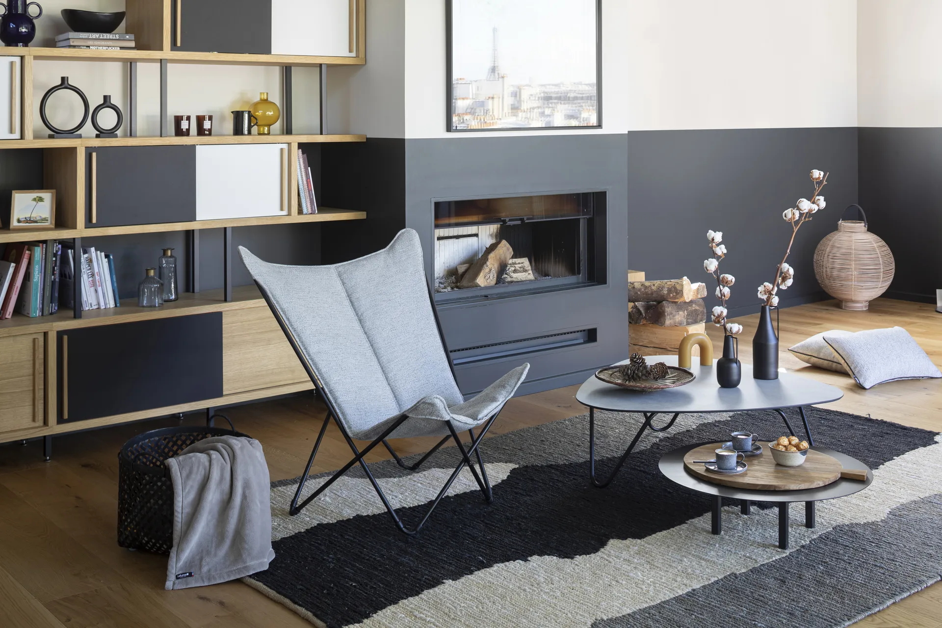 Sphinx zonnestoel, Sunbrella Granite Lafuma