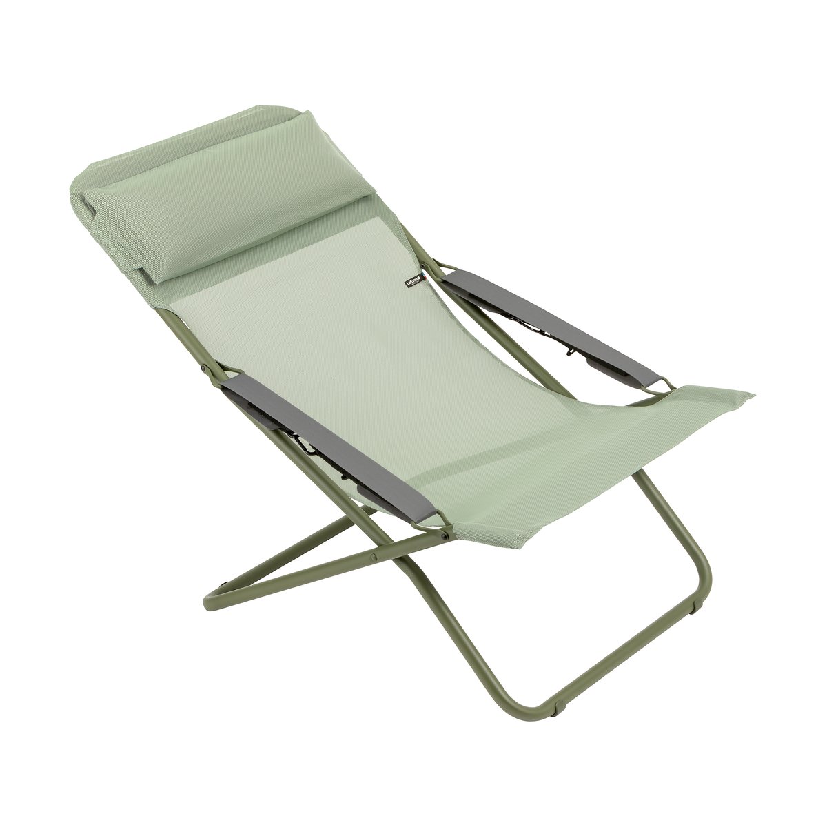 Lafuma Transabed Batyline zonnestoel Moss | Scandinavisch Interieur | Tuinstoelen | Groen