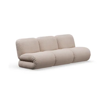 BAU bank 3-zits, Zero beige - Lammhults