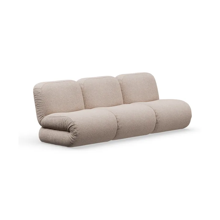 BAU bank 3-zits, Zero beige - Lammhults