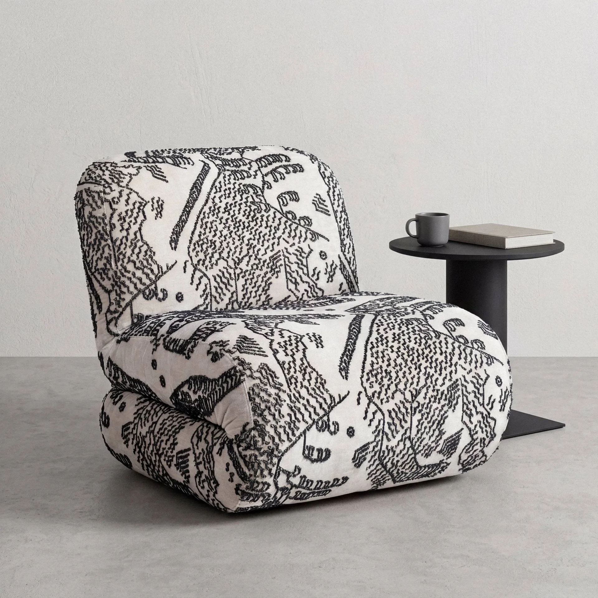Bau fauteuil, Tiger mountain 001, recht Lammhults