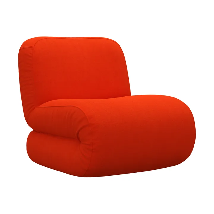 BAU fauteuil - Vidar 0542 rood, recht - Lammhults