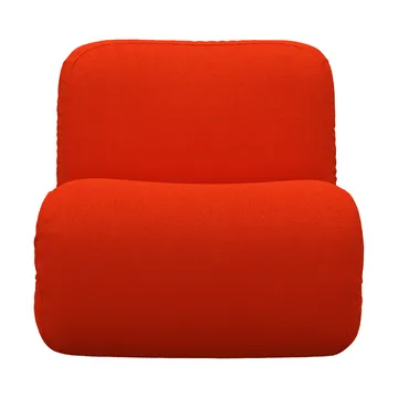 BAU fauteuil - Vidar 0542 rood, recht - Lammhults