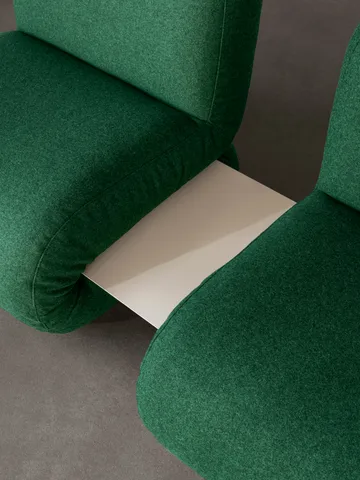 BAU fauteuil - Vidar 0542 rood, recht - Lammhults