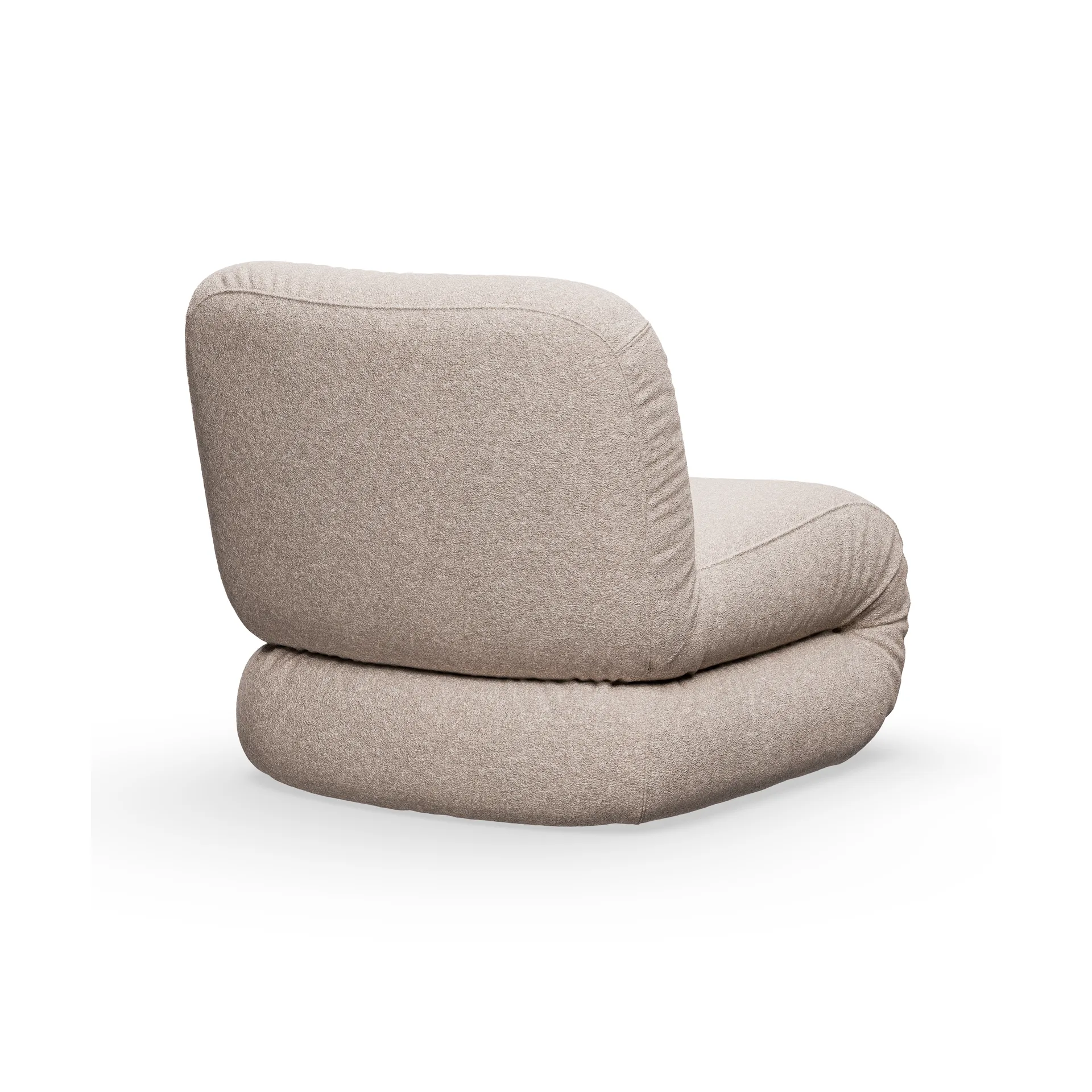BAU fauteuil, Zero Beige, recht Lammhults