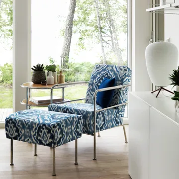 Cinema fauteuil - Elmo Nordic zwart-chroom - Lammhults