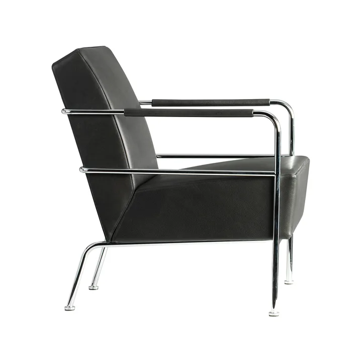 Cinema fauteuil - Elmo Nordic zwart-chroom - Lammhults