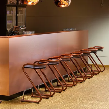 S70-3 barkruk - Wit-wit - Lammhults