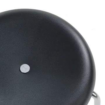 Taburett barkruk - Zwart-chroom, 78 cm - Lammhults