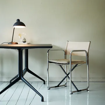 X75-2 stoel met armleuningen - Zwart-chroom - Lammhults