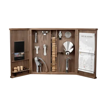 Cabinet d'Oeno-Curiosités wijnkast - 13-delig - L'Atelier du Vin