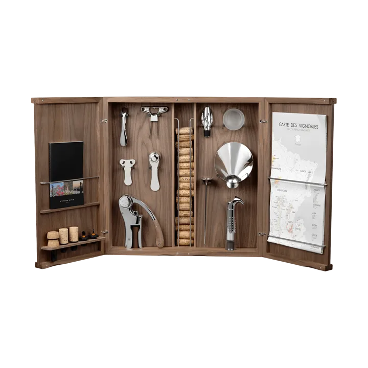 Cabinet d'Oeno-Curiosités wijnkast - 13-delig - L'Atelier du Vin