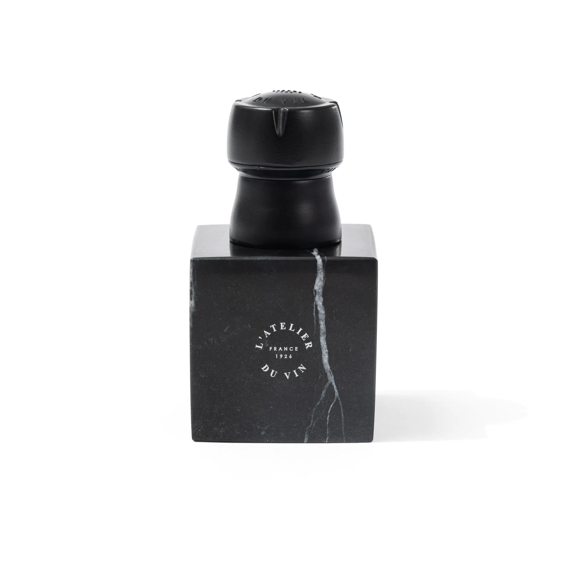 Champagne kurkstop, Zwart-marmer L'Atelier du Vin