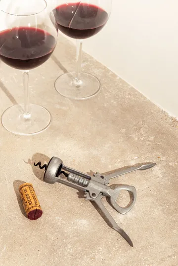 De Gaulle gevleugelde kurkentrekker - Zilverkleurig - L'Atelier du Vin