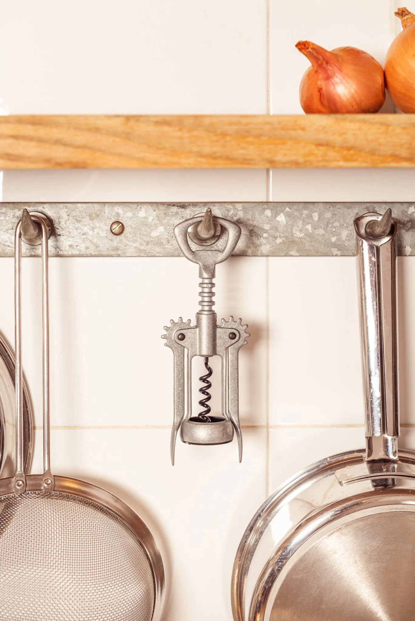 De Gaulle gevleugelde kurkentrekker, Zilverkleurig L'Atelier du Vin