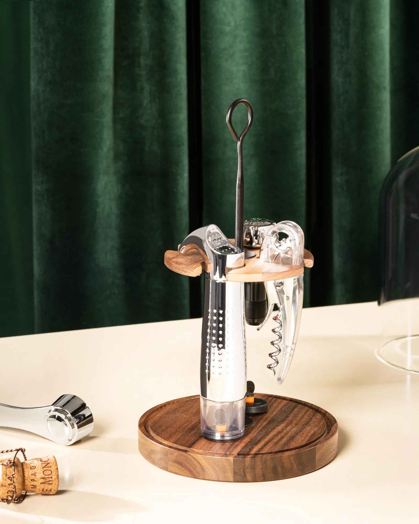 De globe wijnaccessoires, 5 delen L'Atelier du Vin