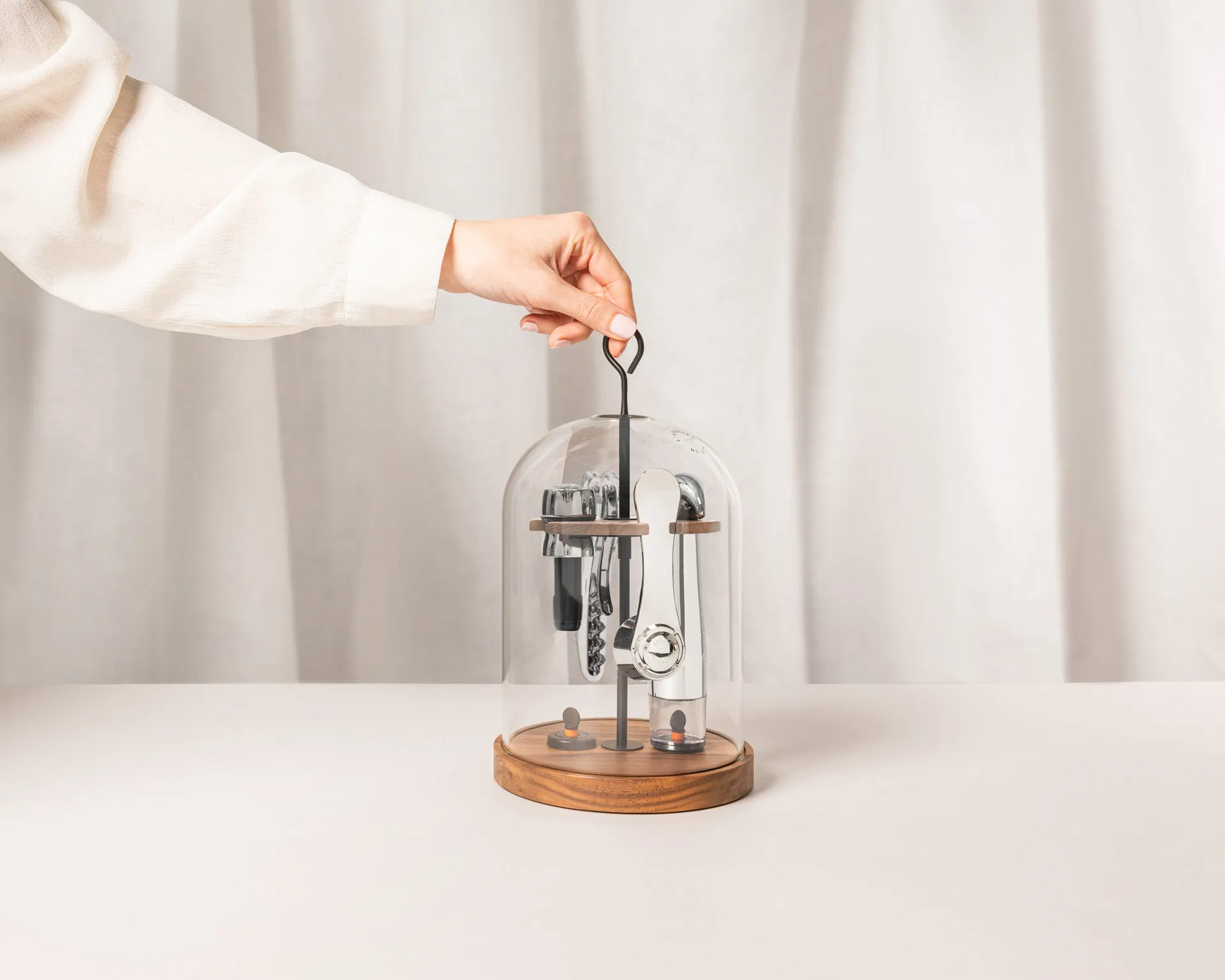 De globe wijnaccessoires, 5 delen L'Atelier du Vin