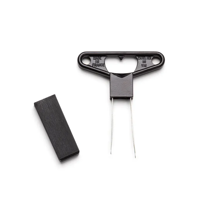 L'Atelier Bilame kurkentrekker - Zwart - L'Atelier du Vin